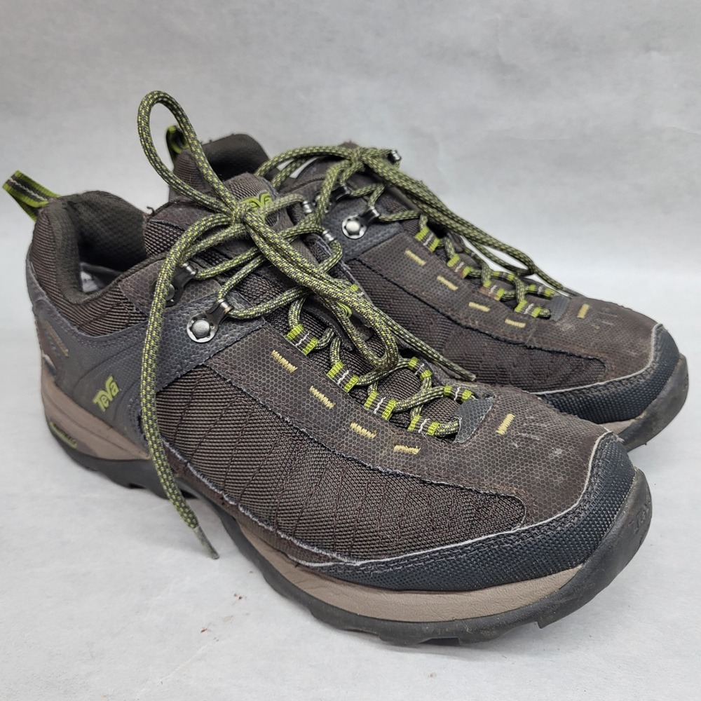 Teva Raith Event 4162 Men's US 9 Hiking Boots Dark Brown Waterproof Shoes